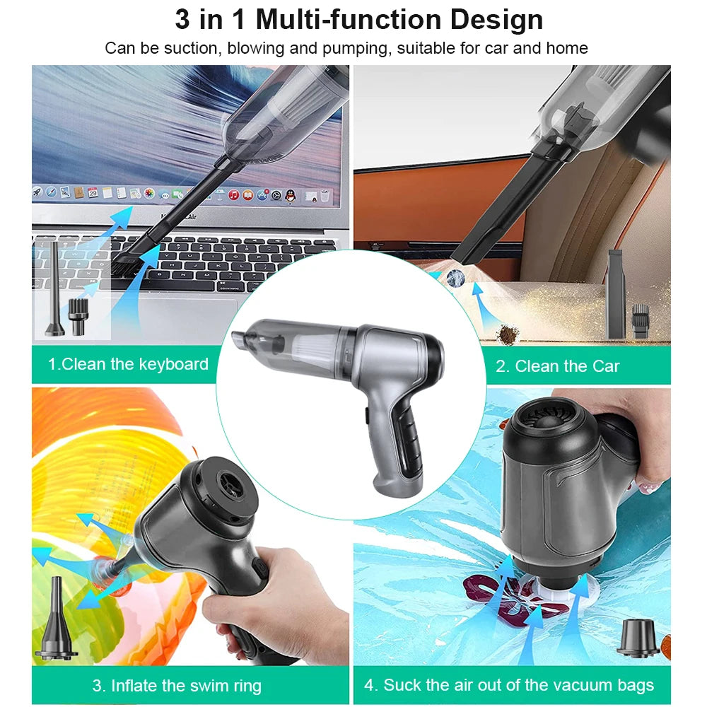 Car Vacuum Cleaner Wireless Portable  95000PA